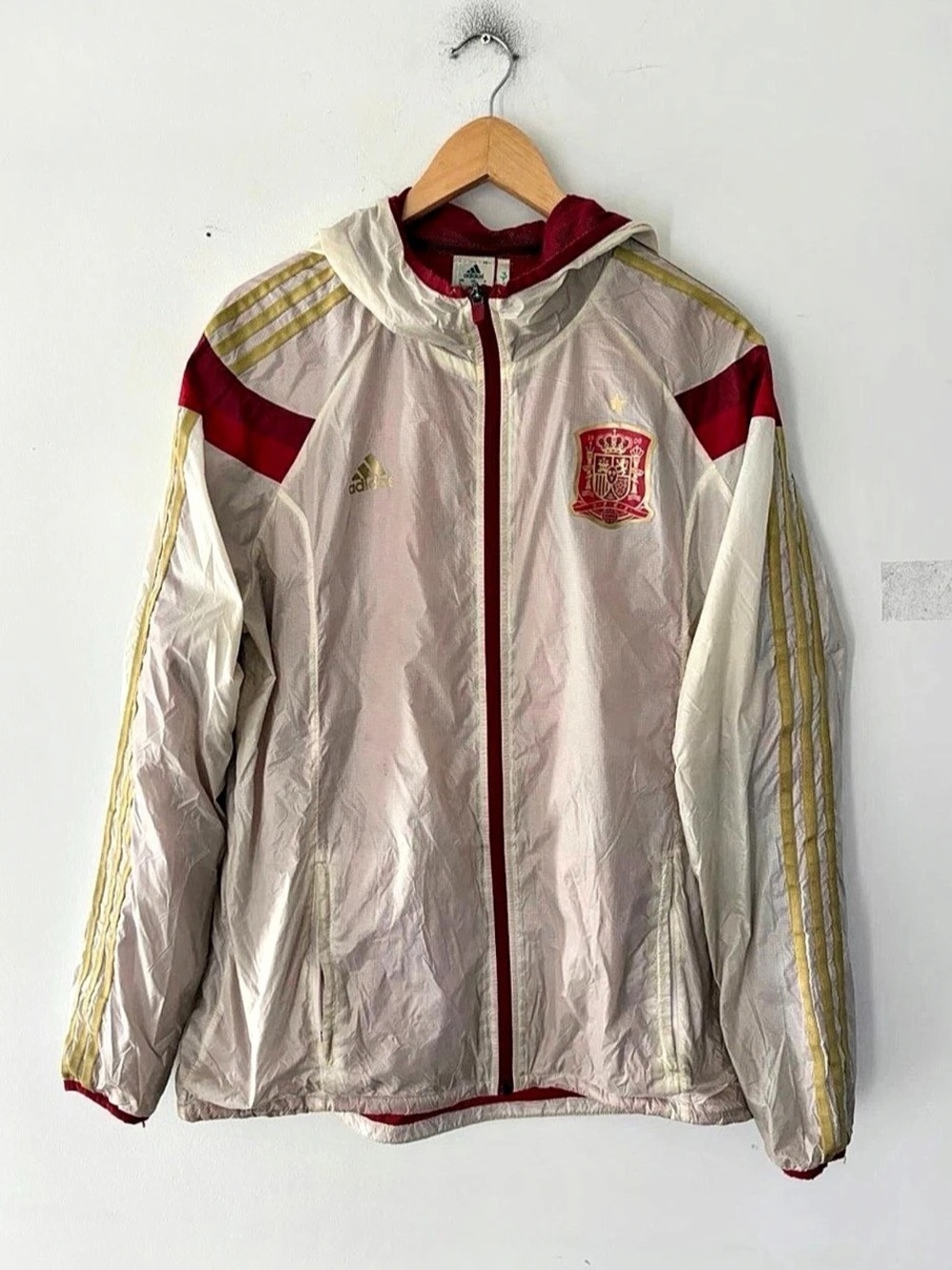 Adidas 2014-15 Spain Anthem Track Jacket Size L